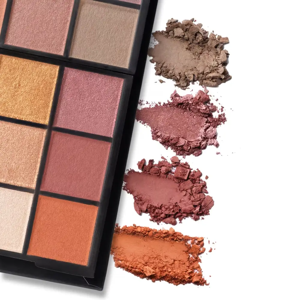 Fotografía de paleta de sombras